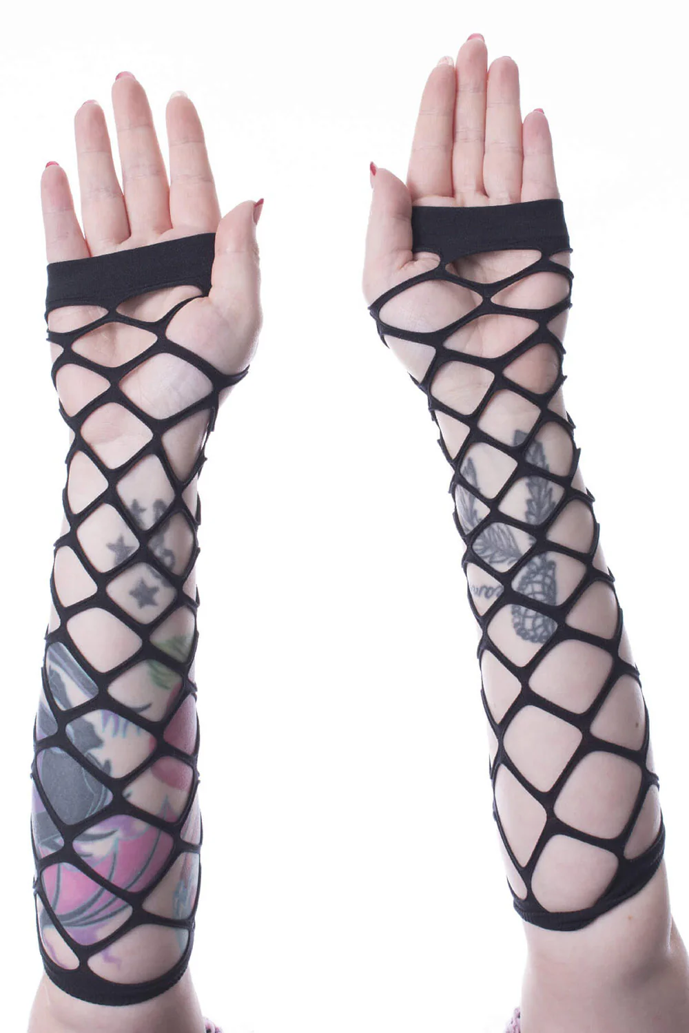 Rouge Mesh Gloves [BLACK] - Image 2