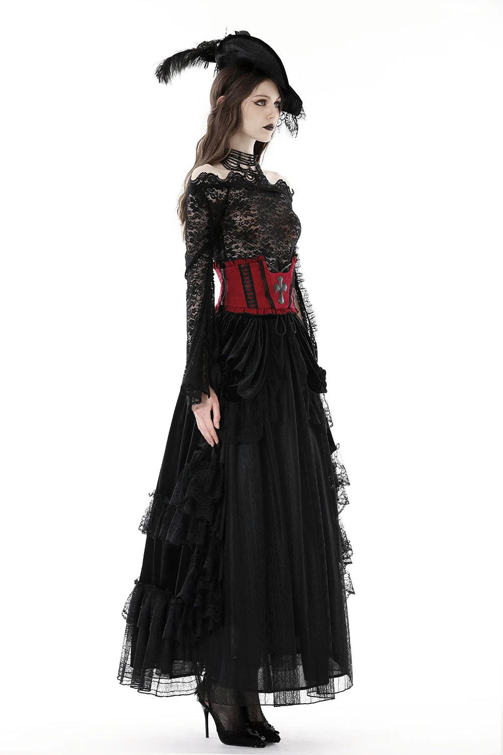 Rubied Blood Underbust Corset - Image 4