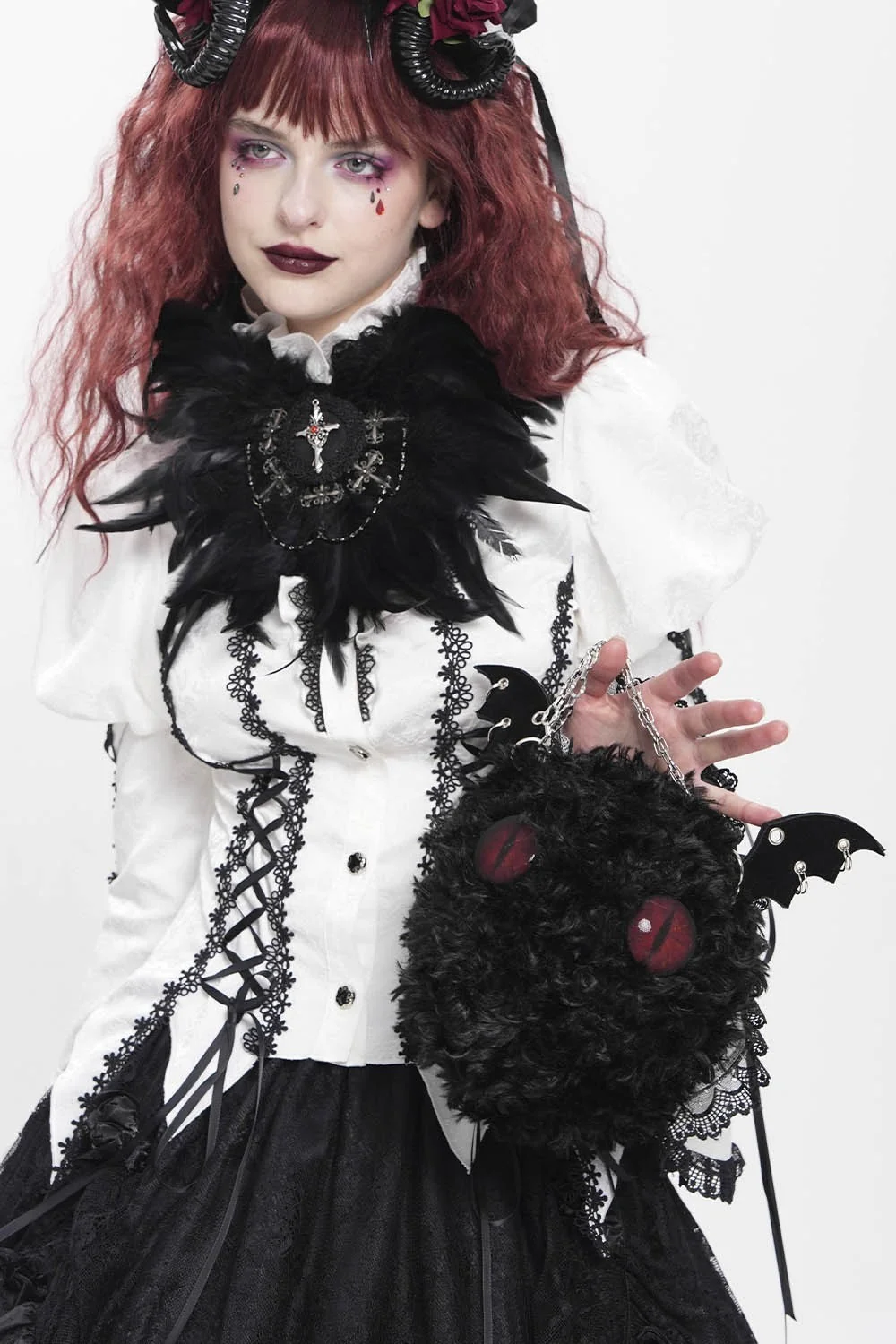Rubyfang Fuzzy Wuzzy Monster Bag - Image 4