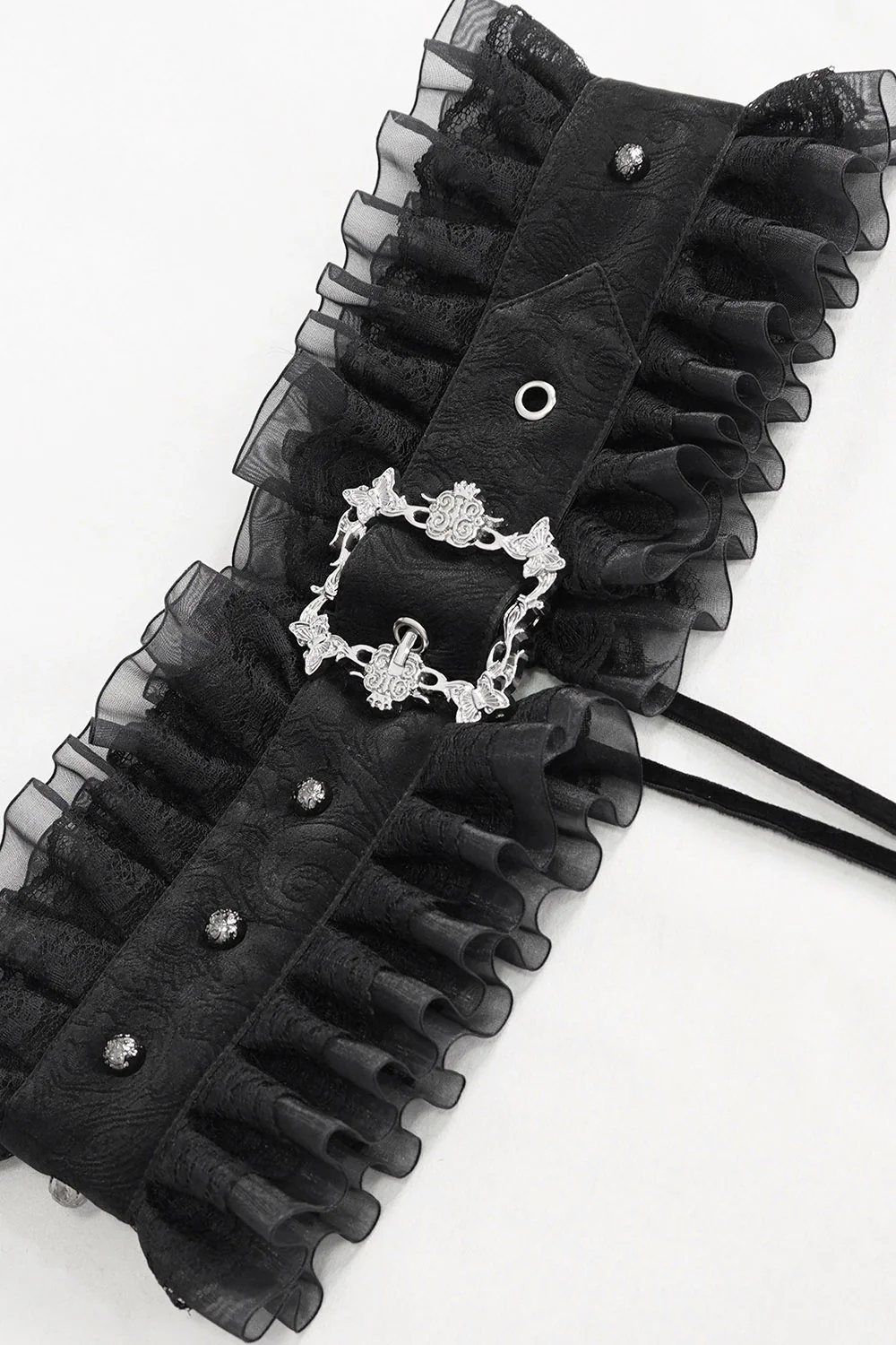 Ruffled High-Waisted Belt - Image 6