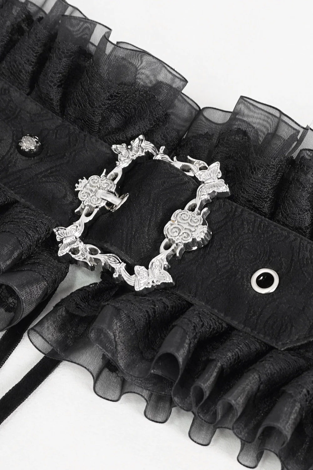 Ruffled High-Waisted Belt - Image 7