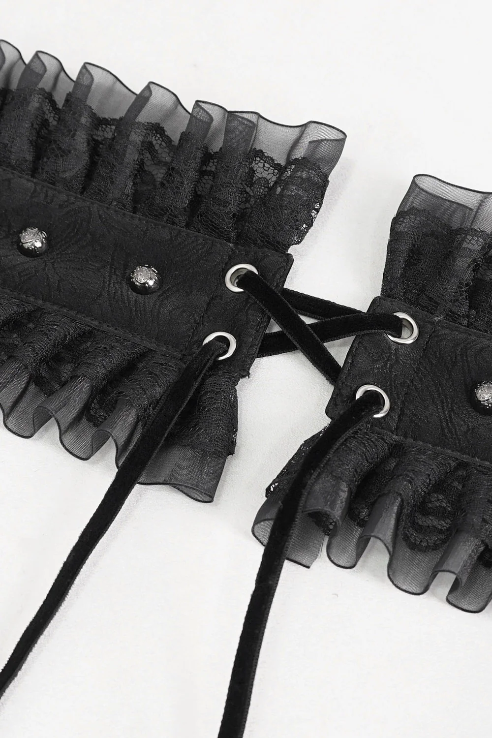 Ruffled High-Waisted Belt - Image 9