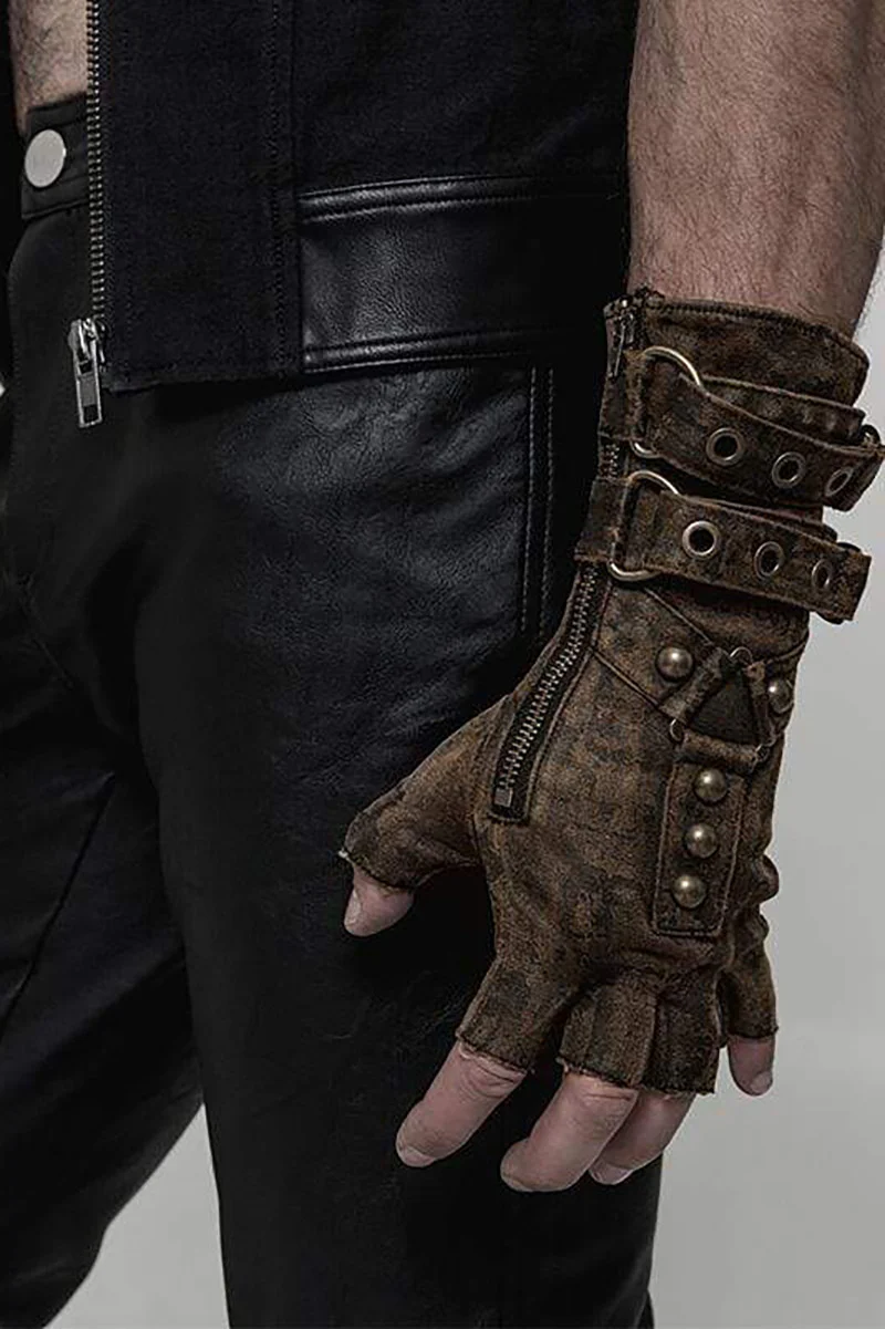 Rugged Rite Fingerless Gloves [COPPER] - Image 2