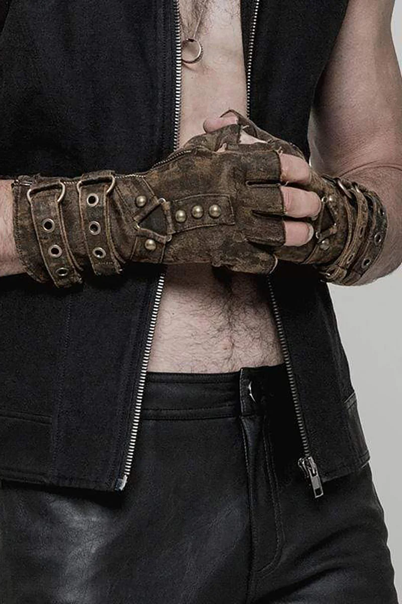 Rugged Rite Fingerless Gloves [COPPER] - Image 3