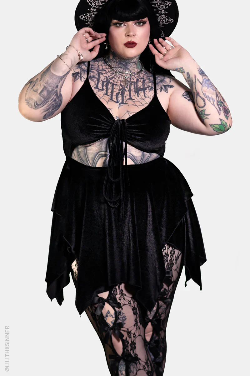 Sabbath Mini Dress [Black]
