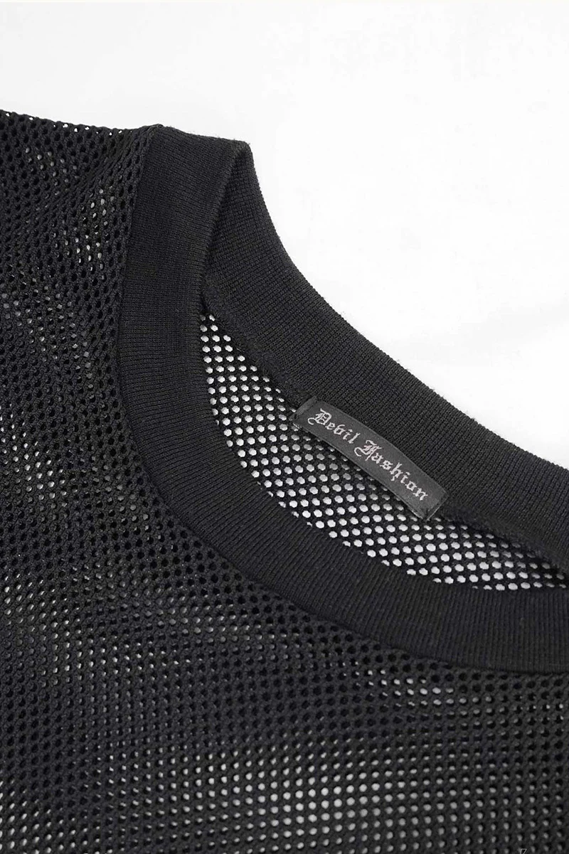 Sabotage Fishnet T-Shirt - Image 4