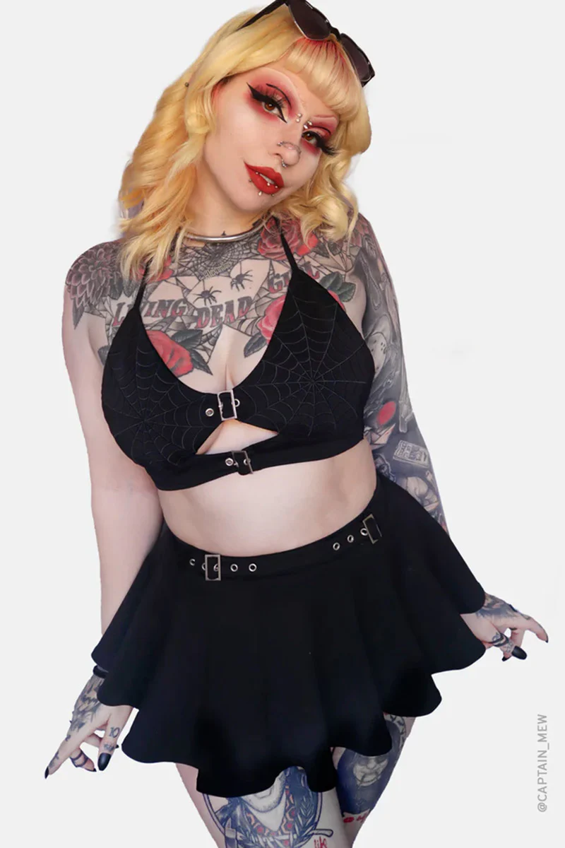 Sabrina Buckle Swim Skirt - Image 5