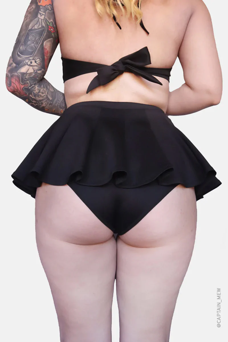 Sabrina Buckle Swim Skirt - Image 6