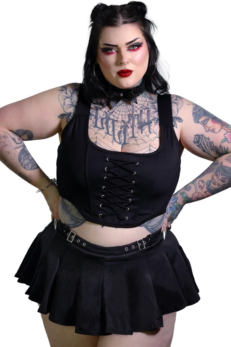Sabrina Buckle Swim Skirt - Image 8