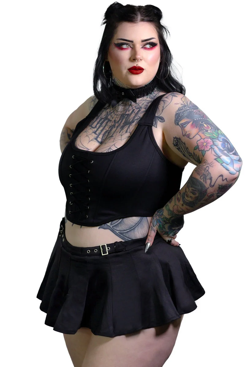 Sabrina Buckle Swim Skirt - Image 9
