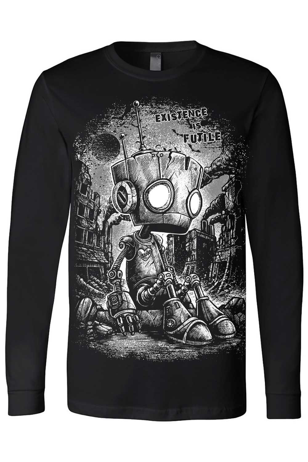 Sad Robot T-shirt - Image 5