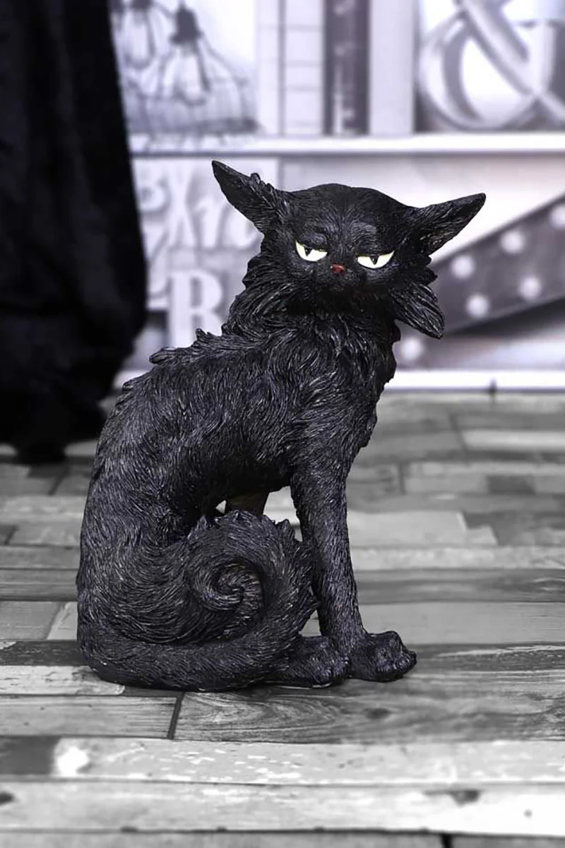 Salem the Black Cat Statue