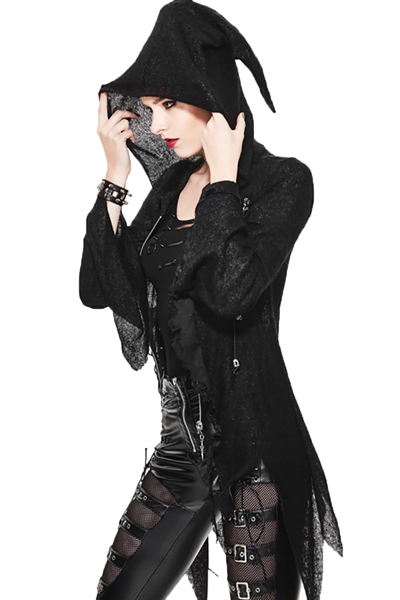 Salem Witch Hooded Cardigan