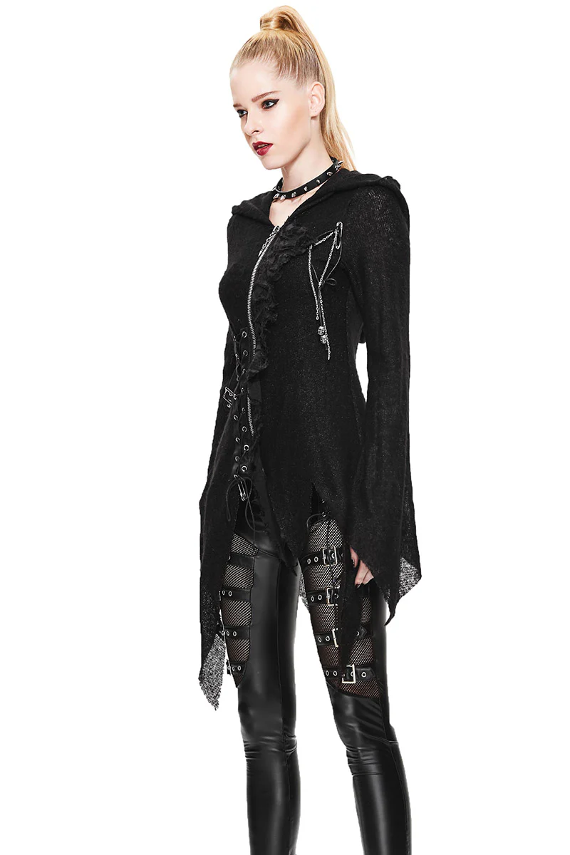Salem Witch Hooded Cardigan - Image 2