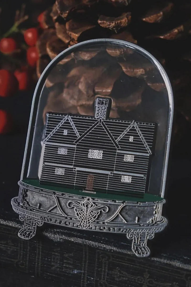 Salem Witch House Enamel Pin - Image 3