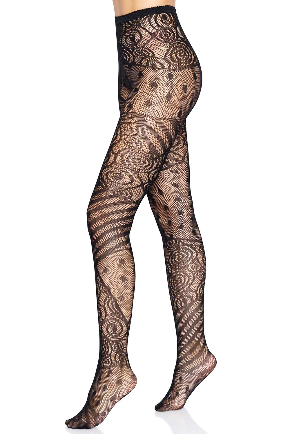 Sally's Stitches Patchwork Tights - Image 5