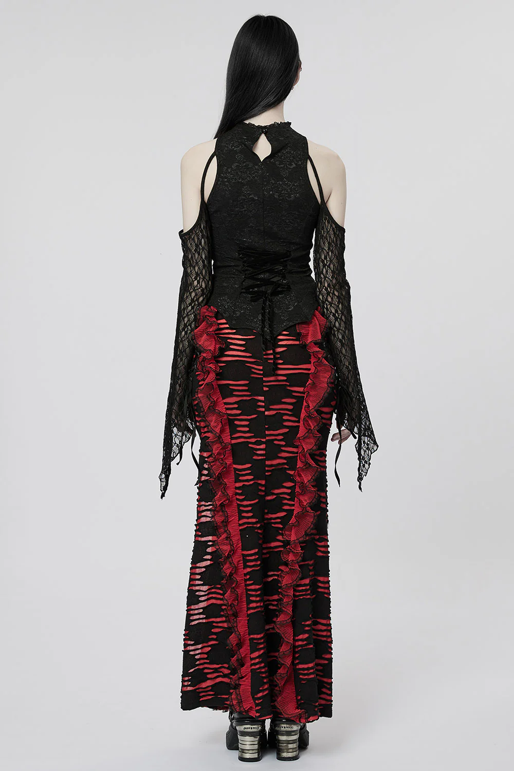 Sanguine Vampire Tank Top with Gloves - Image 8