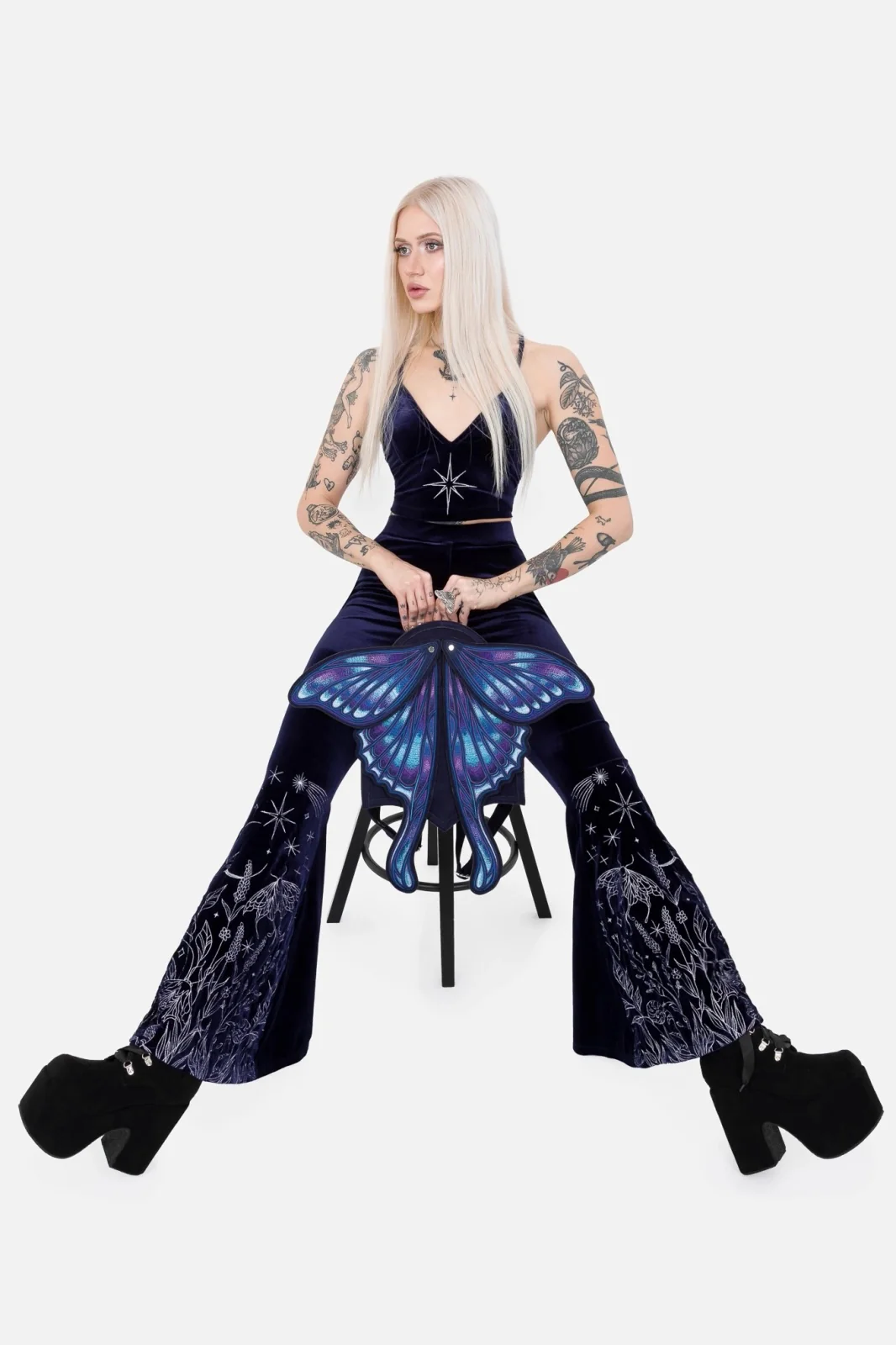 Sapphire Moth Backpack [Midnight Blue] - Image 9