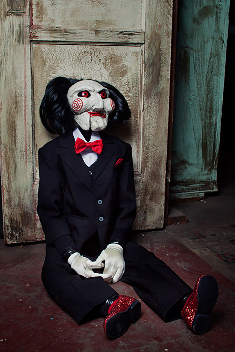 Saw Billy The Puppet 47" Lifesize Poseable Puppet Prop - Image 2