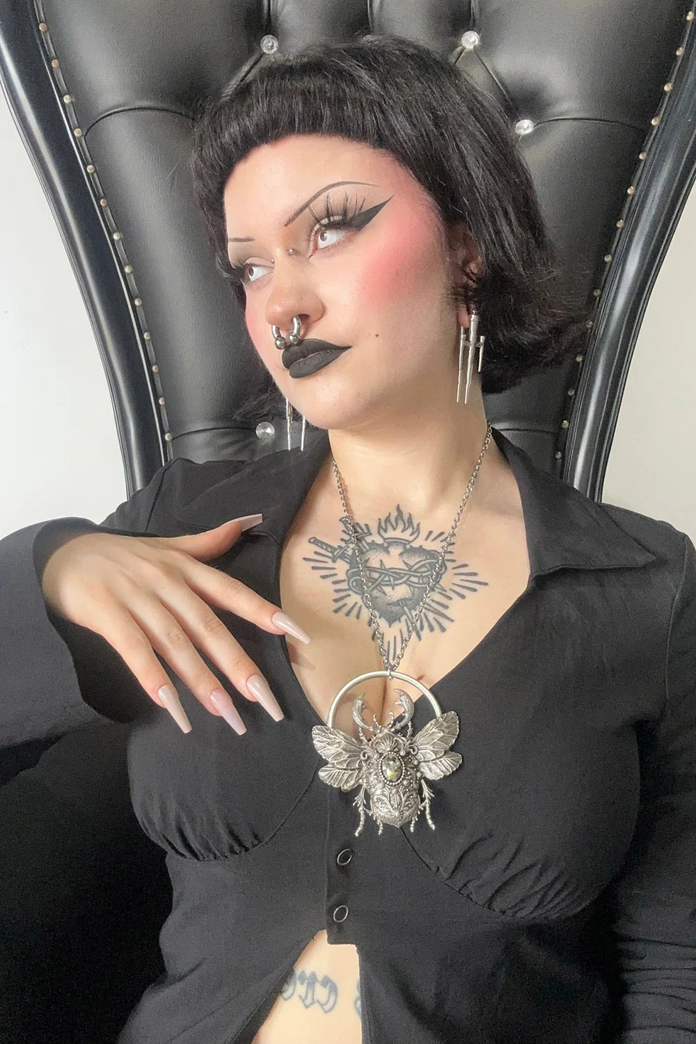 Scarab Rising Necklace - Image 6