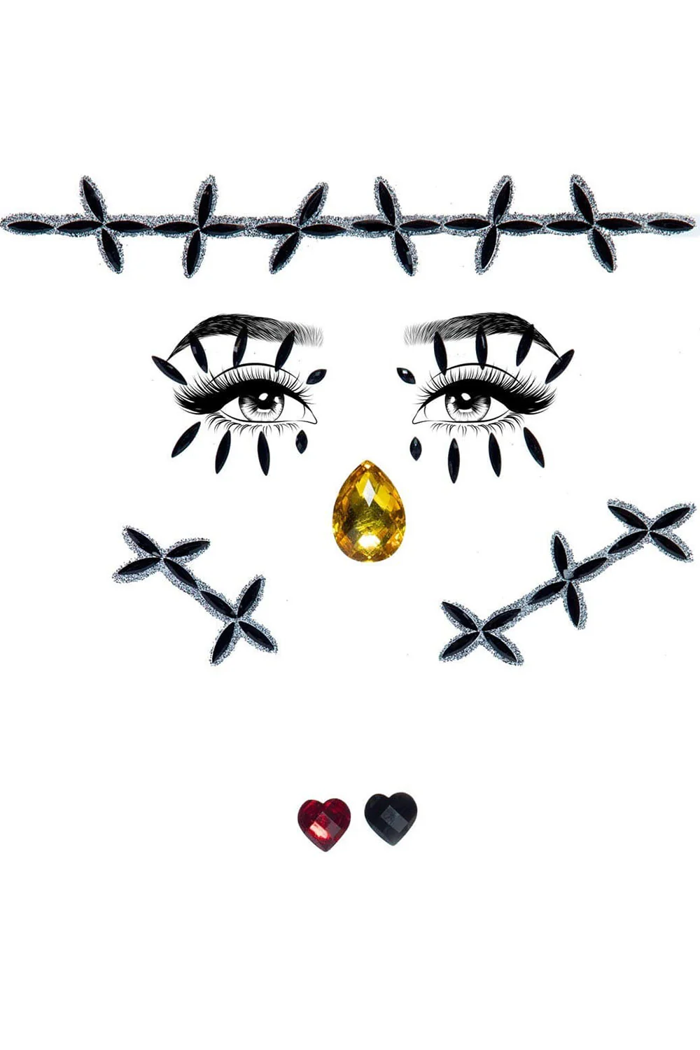 Scarecrow Stick-On Jewels - Image 2