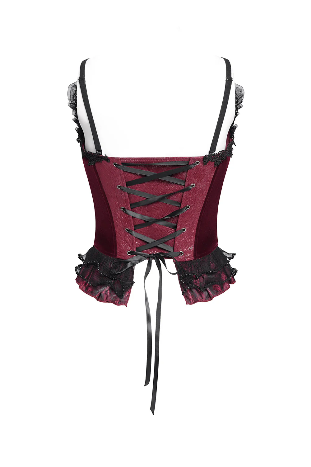 Scarlet Rose Beaded Bustier - Image 11