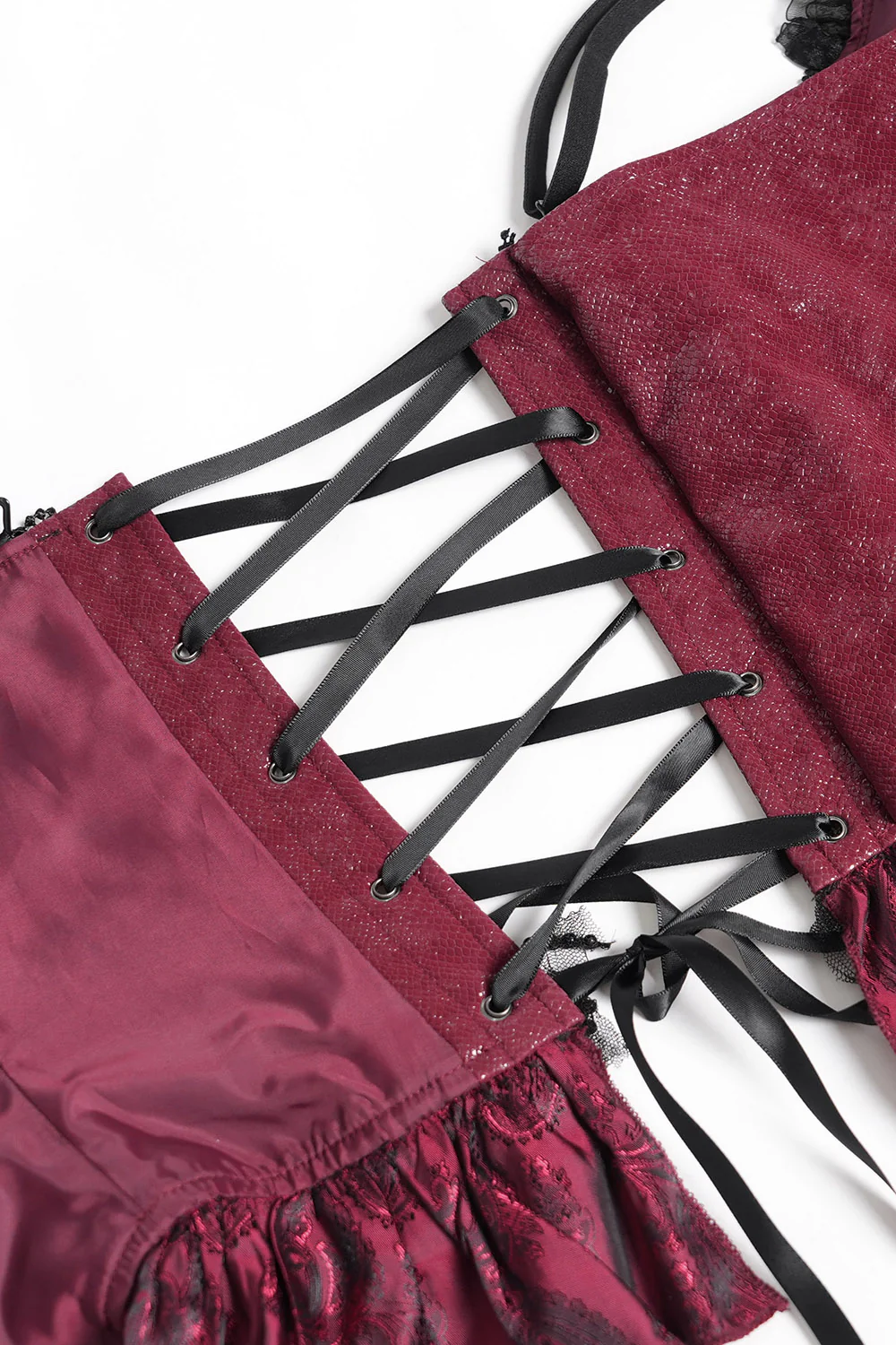 Scarlet Rose Beaded Bustier - Image 16