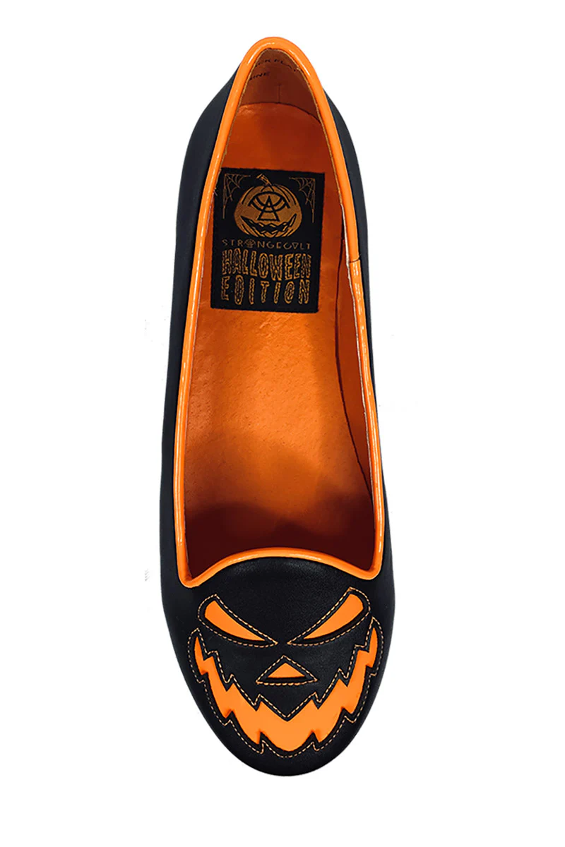 Scary Jack Flats [Matte Black / Orange] - Image 3