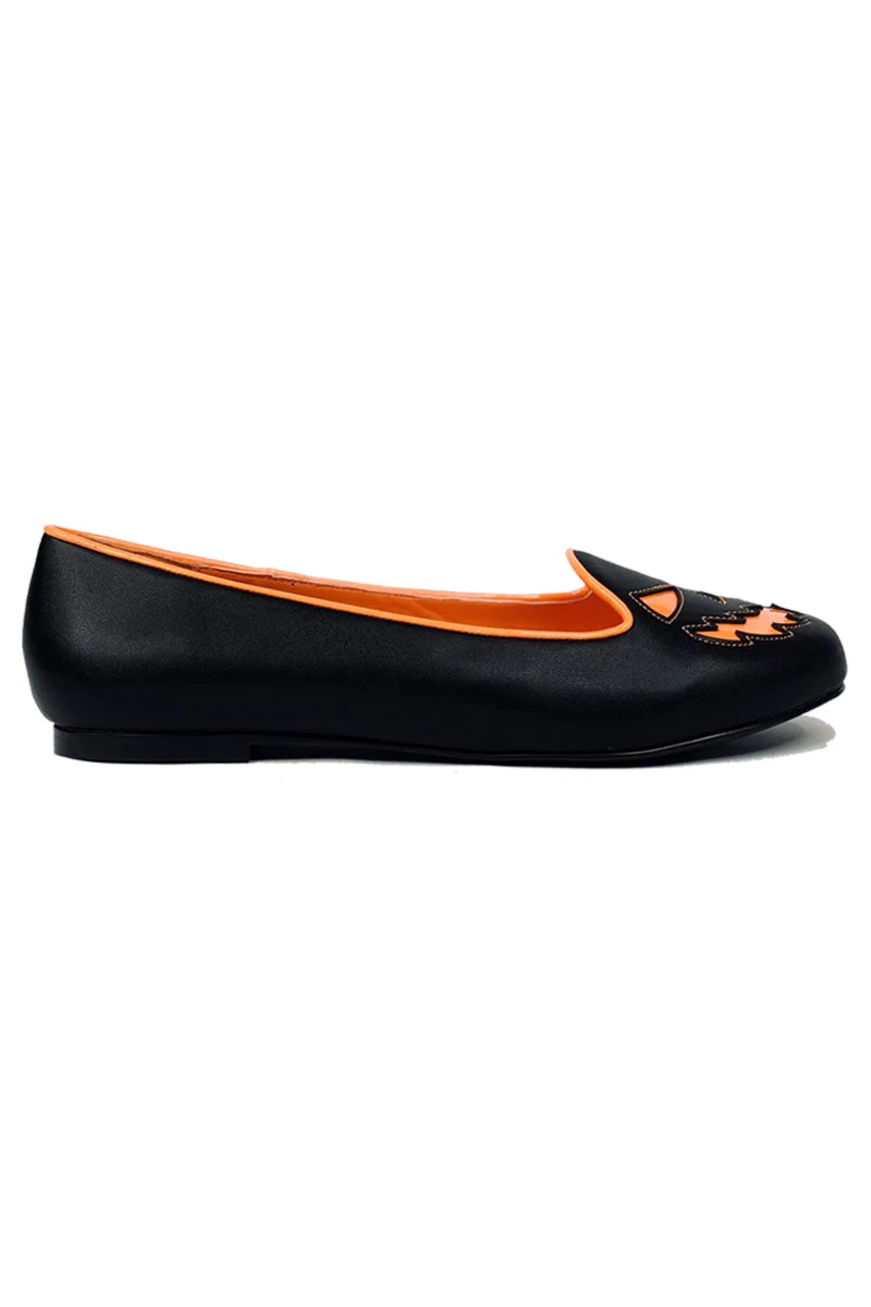 Scary Jack Flats [Matte Black / Orange] - Image 4