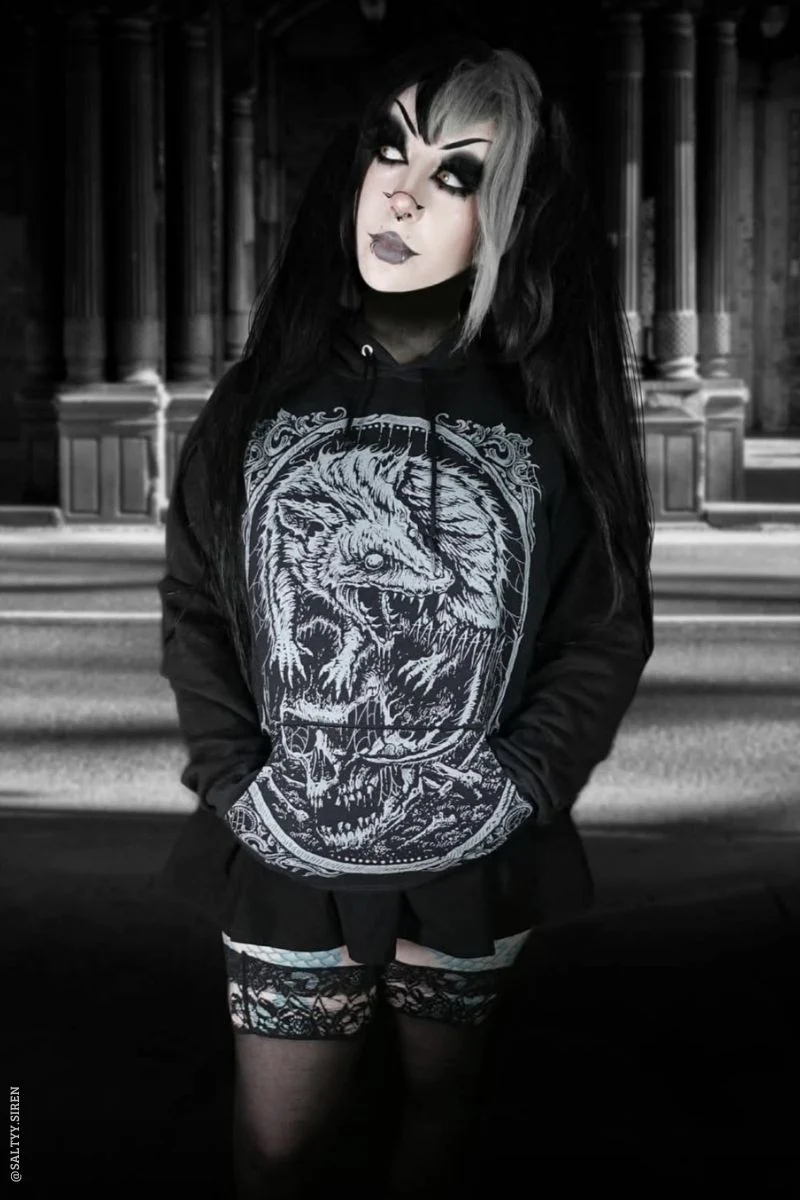 Screaming Opossum Hoodie