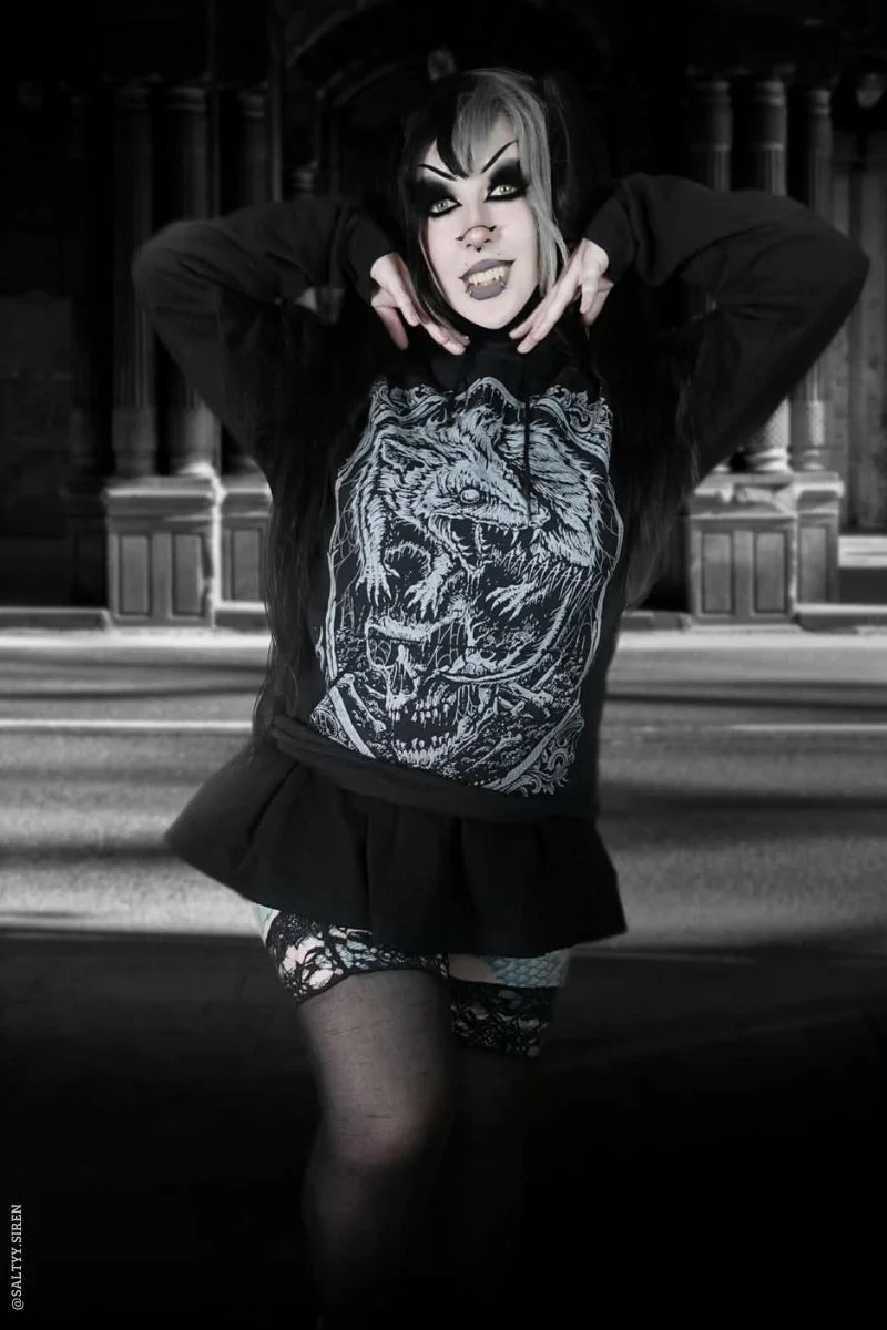 Screaming Opossum Hoodie - Image 6