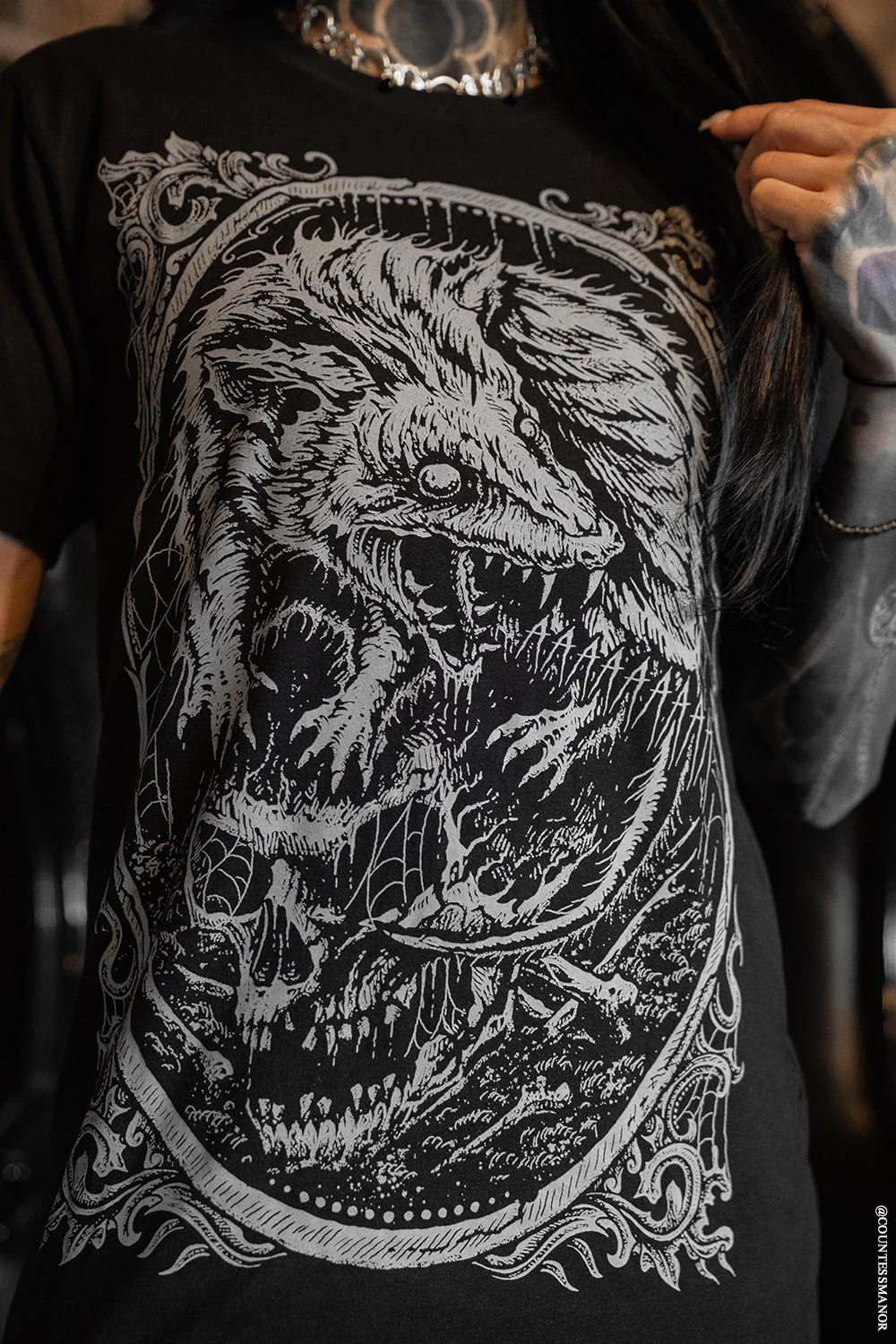 Screaming Opossum T-shirt - Image 11