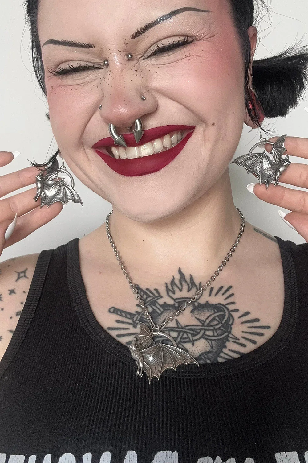 Screechers in the Night Earrings - Image 4