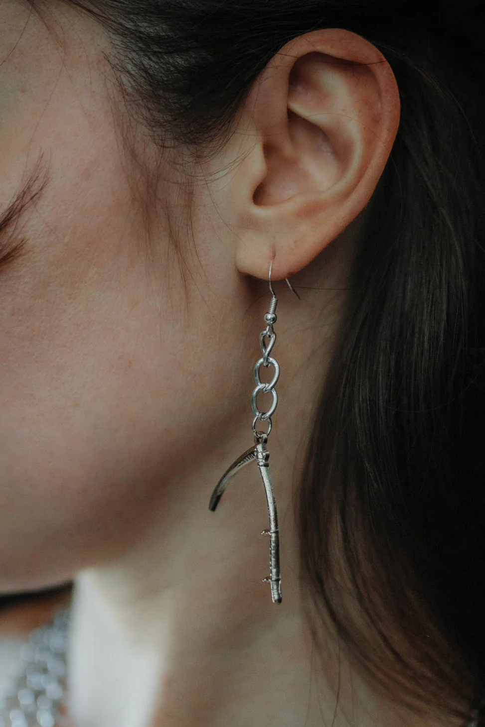 Scythe Earrings - Image 5