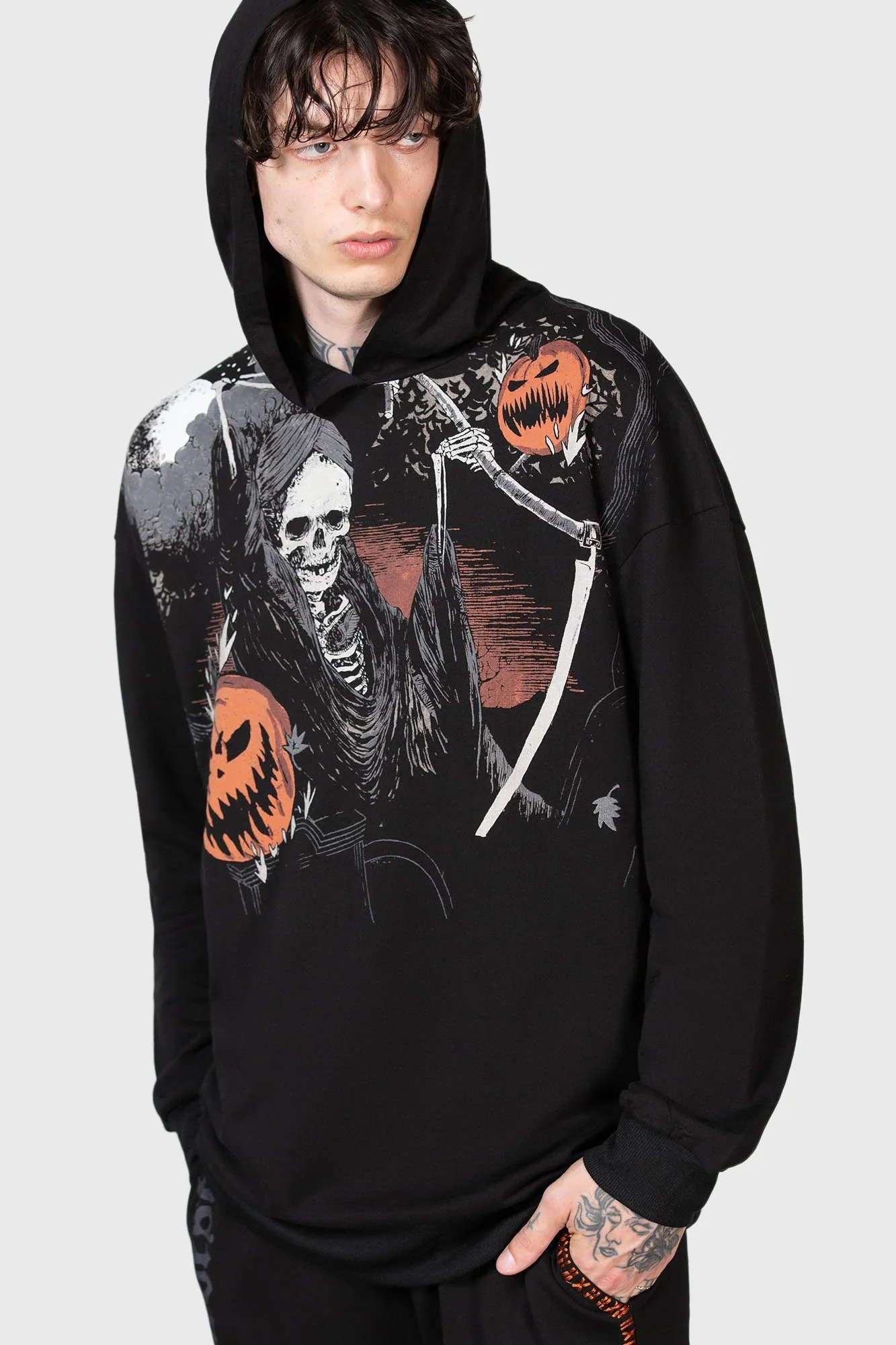 Scythe Oversized Hoodie [UNISEX] - Image 2