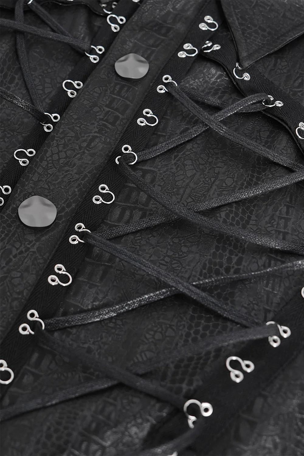 Serpentine Lace-Up Tank Top - Image 9