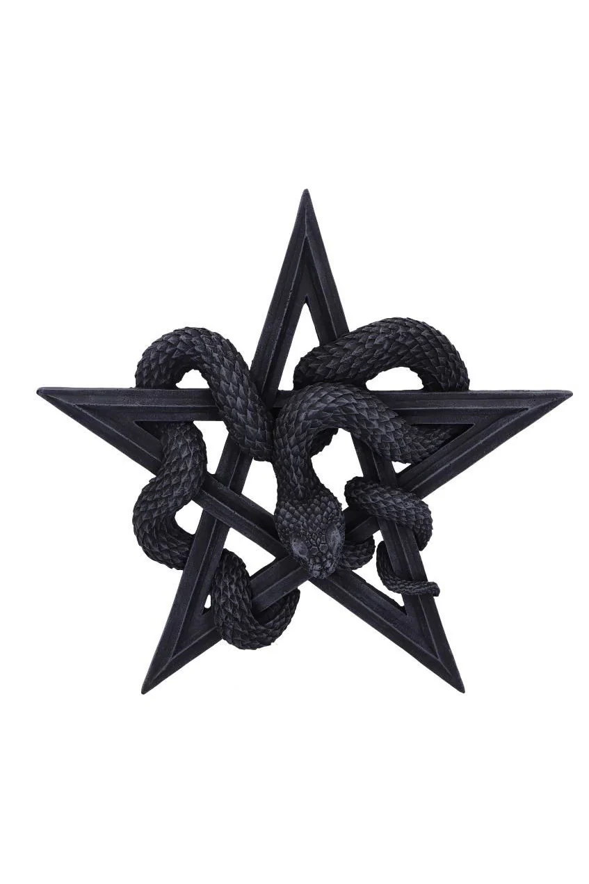 Serpent's Worship Snake Wall Plaque