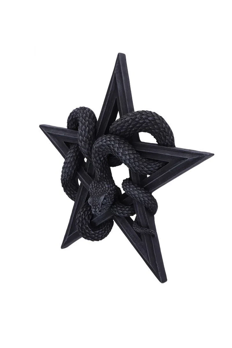 Serpent's Worship Snake Wall Plaque - Image 2