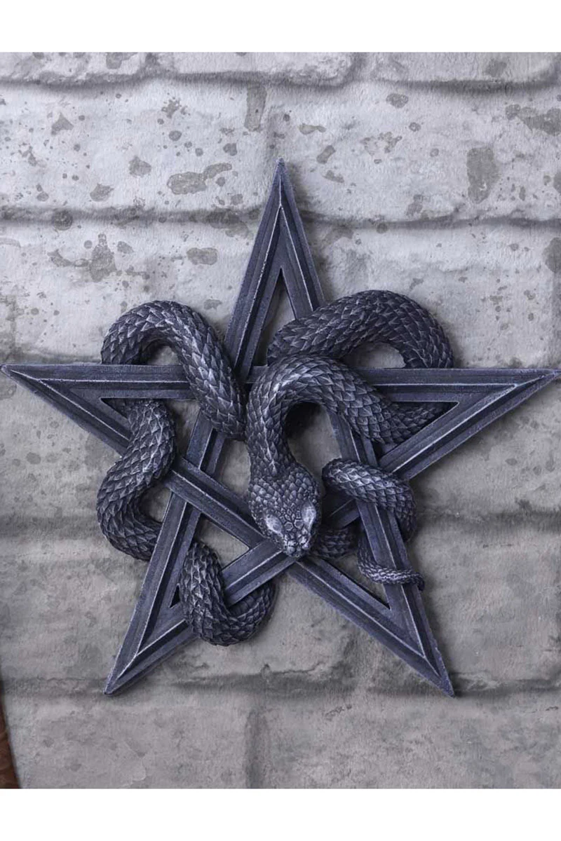 Serpent's Worship Snake Wall Plaque - Image 6