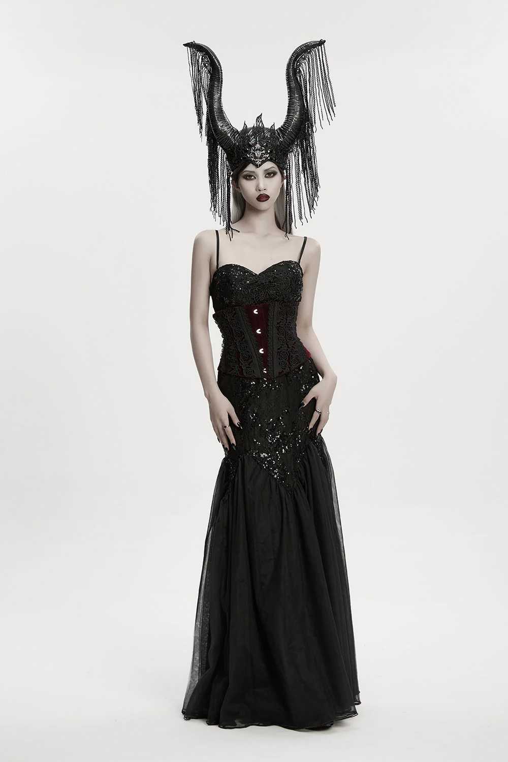 Shadow Empress Horned Headpiece - Image 2