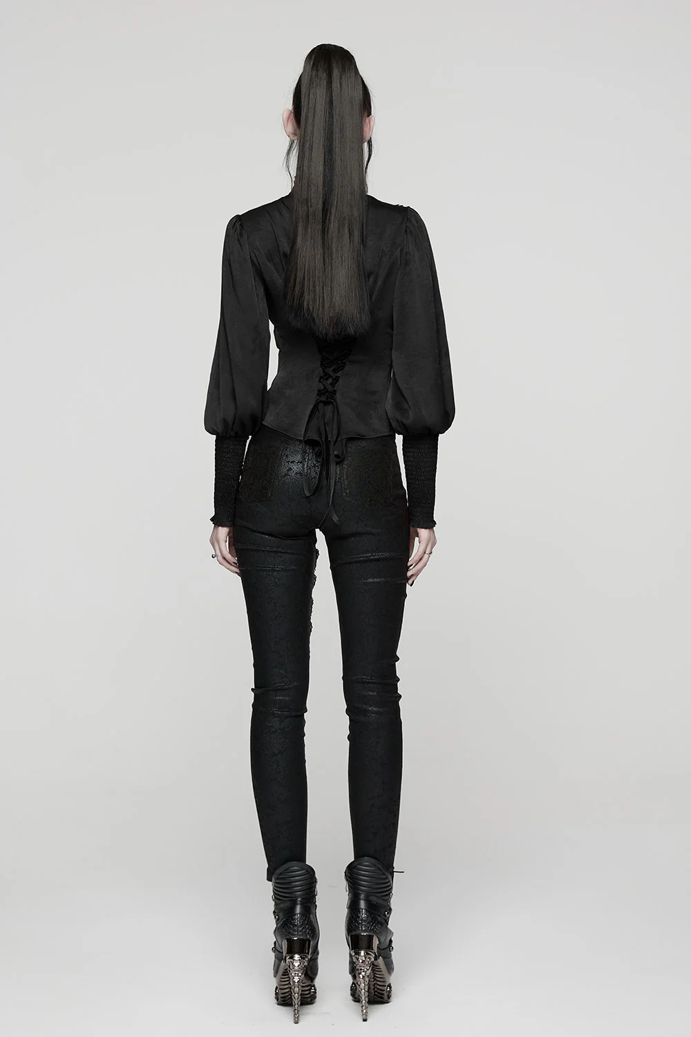 Shadowed Aristocracy Blouse [Black] - Image 5