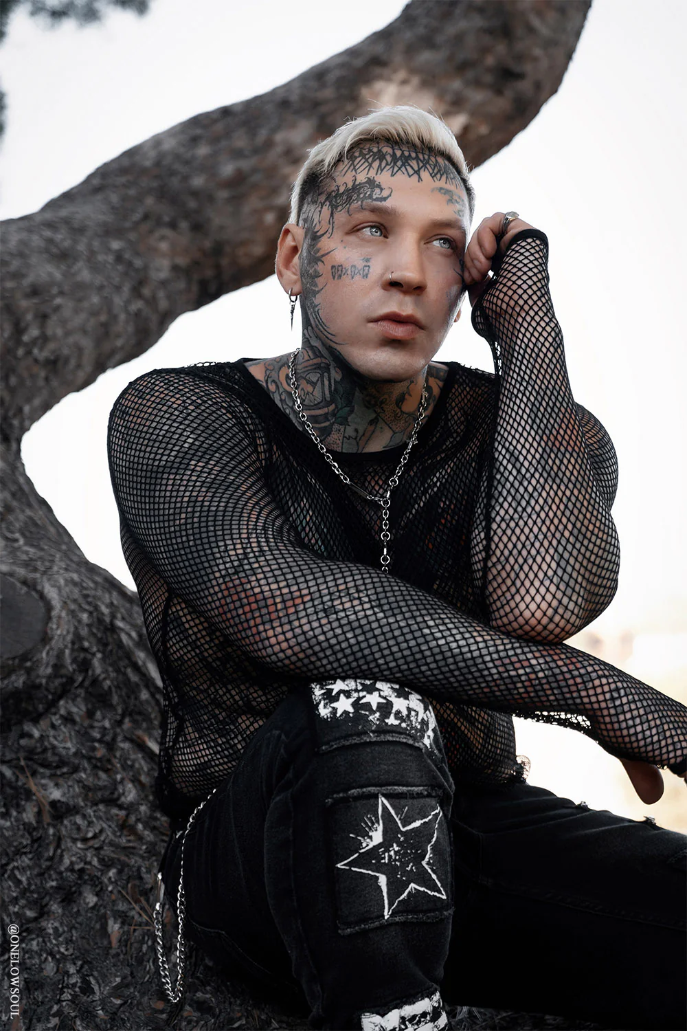 Shadowgrid Fishnet Shirt - Image 5