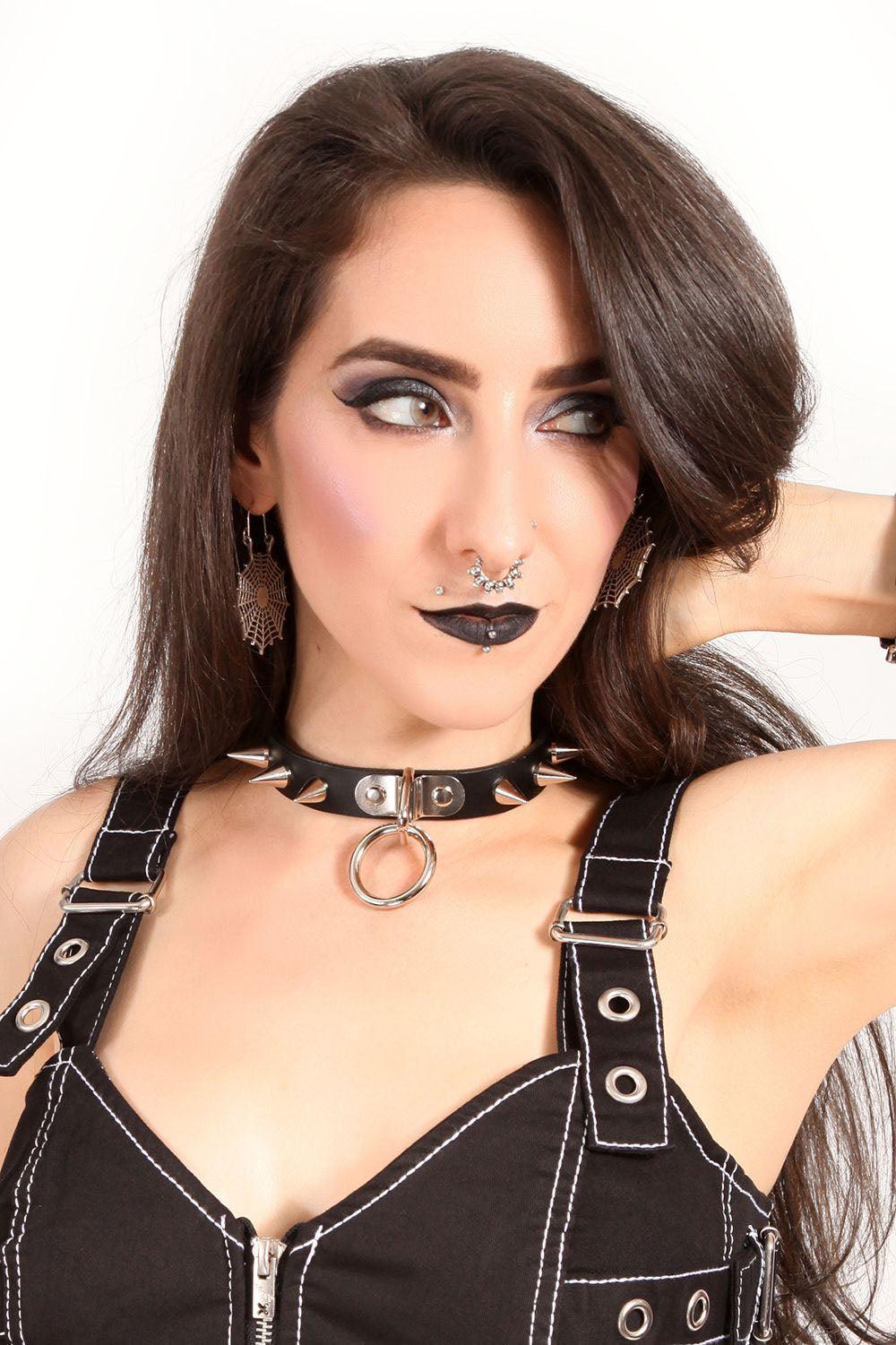 Shadowlands Spiked Choker [BLACK] - Image 4