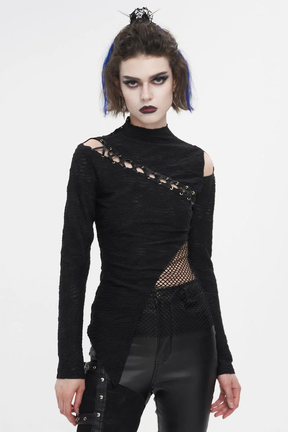 Shadowling Cold Shoulder Top