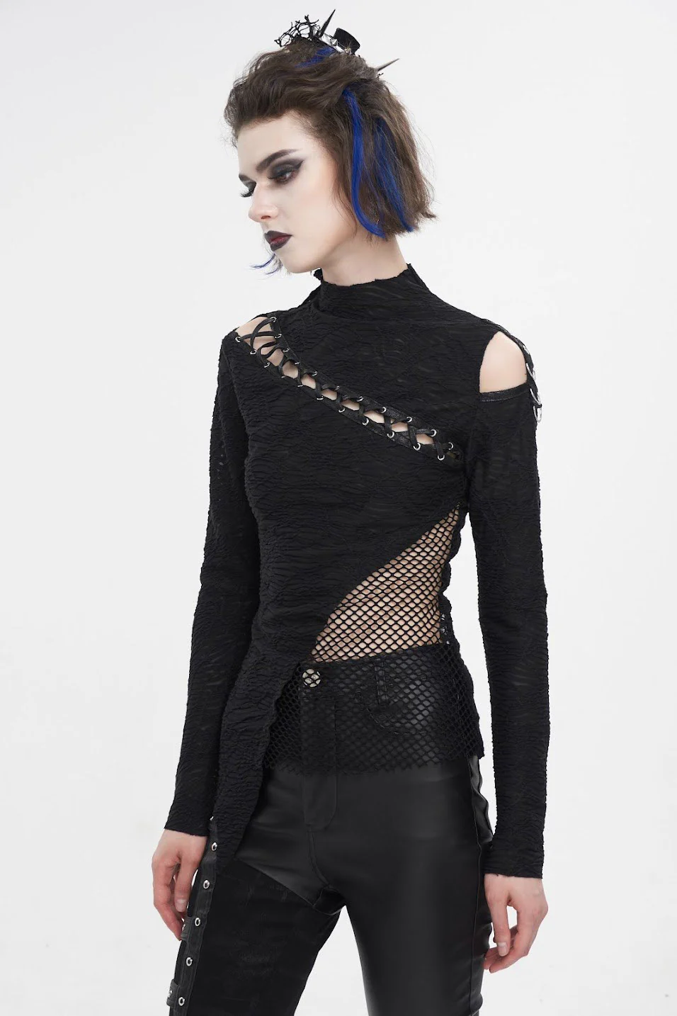 Shadowling Cold Shoulder Top - Image 2