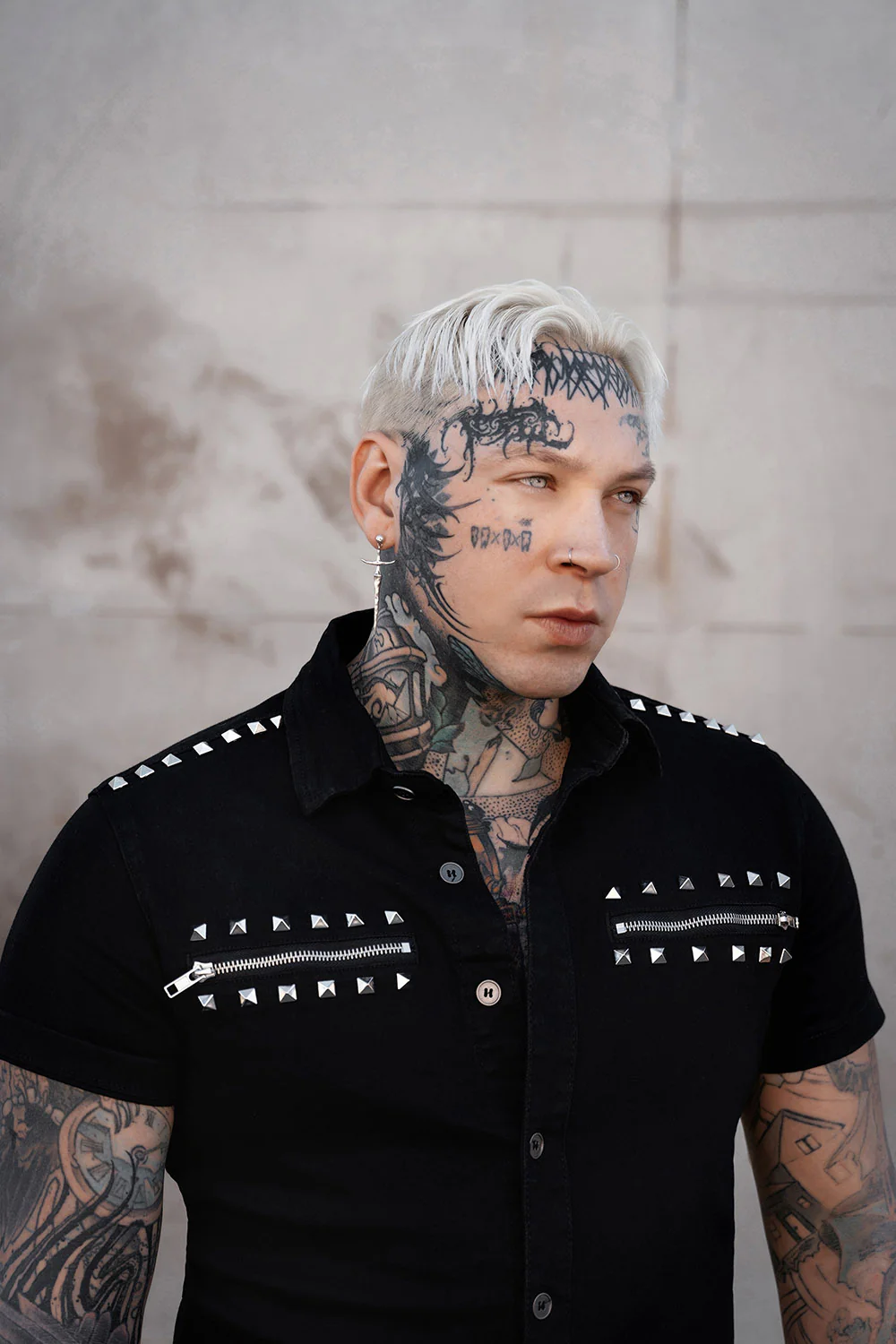 Shallow Grave Studded Shirt - Image 2