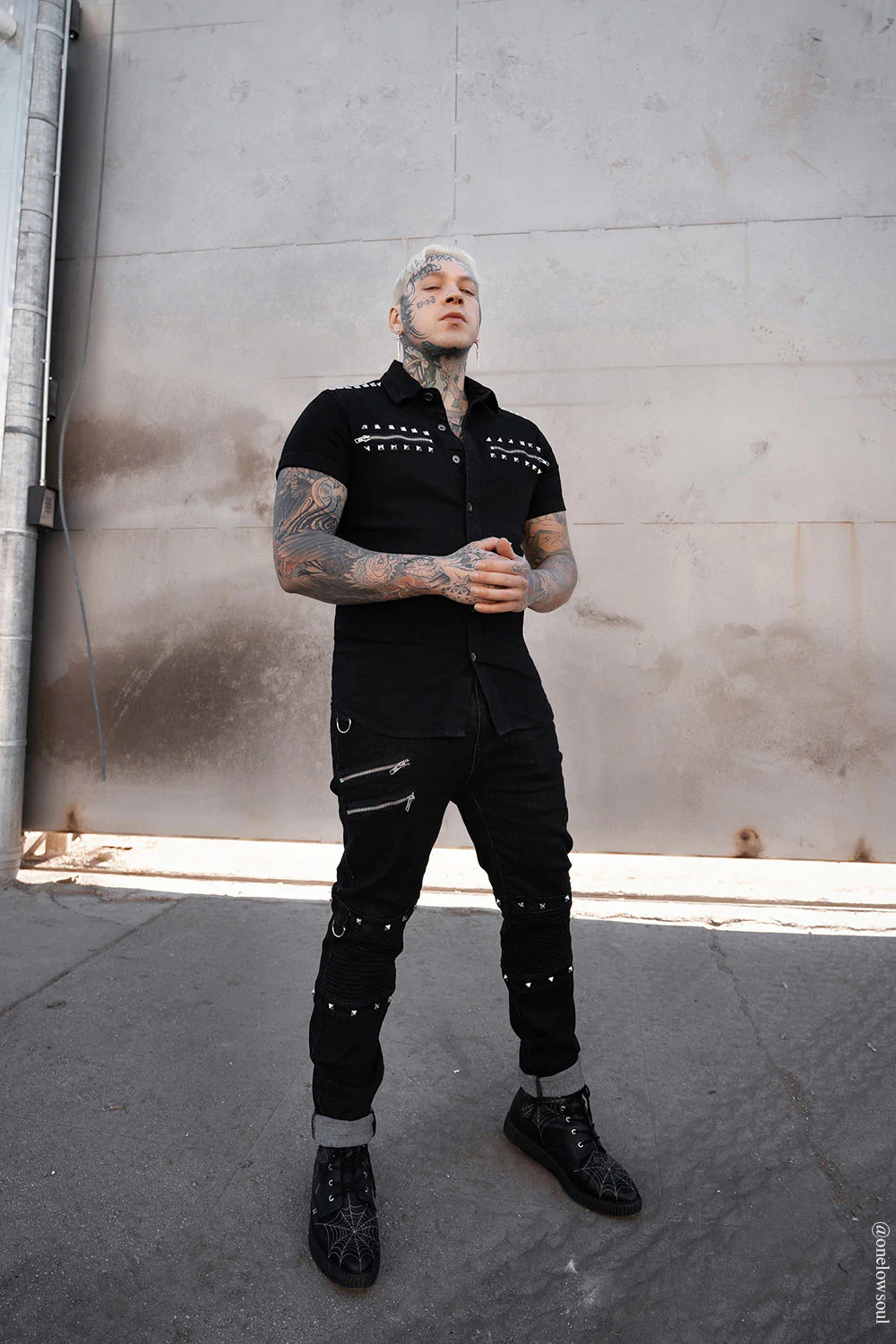 Shallow Grave Studded Shirt - Image 9