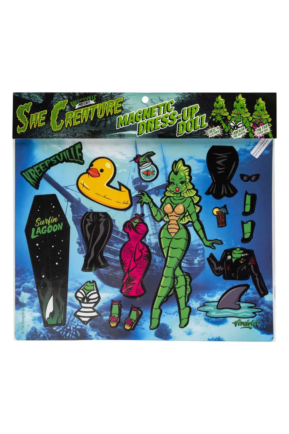 She Creature Dress Up Magnet Set - Image 3