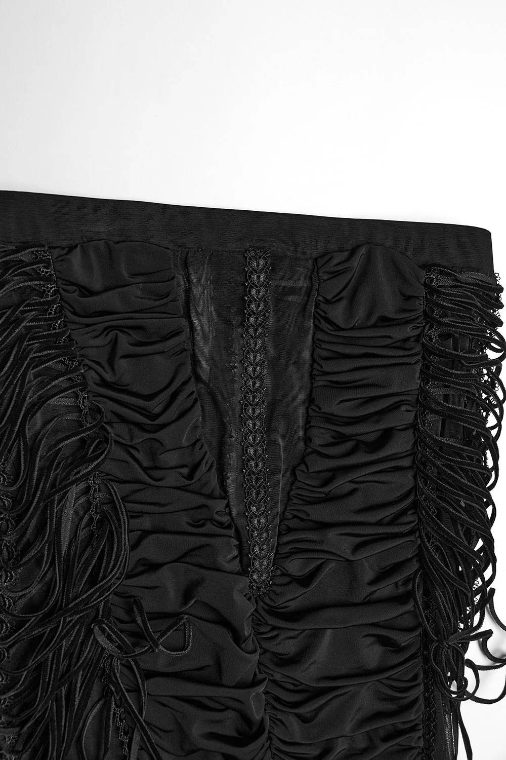 Sheer Specter Mesh Maxi Skirt - Image 7