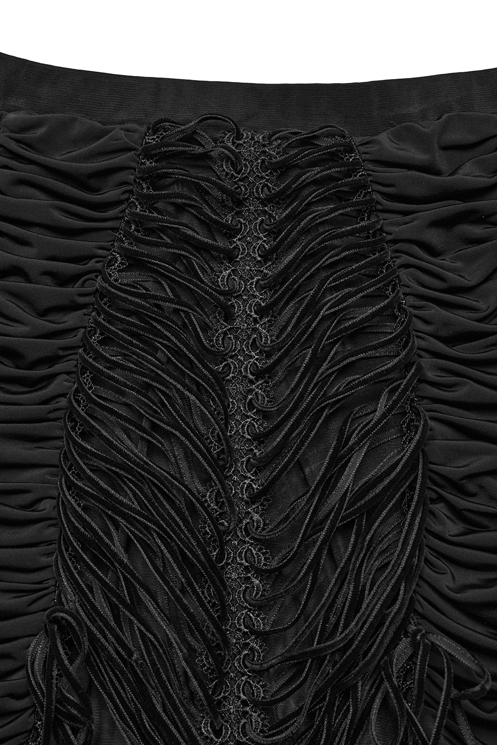 Sheer Specter Mesh Maxi Skirt - Image 8